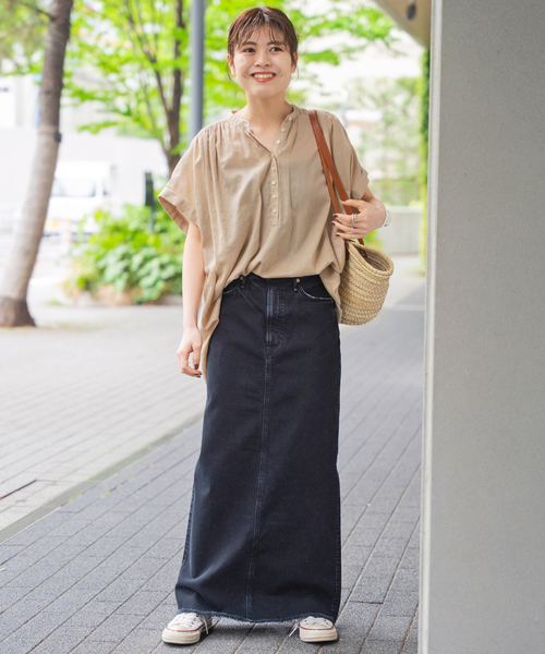 Spick & Span（スピックアンドスパン）の「コットンリネンギャザー