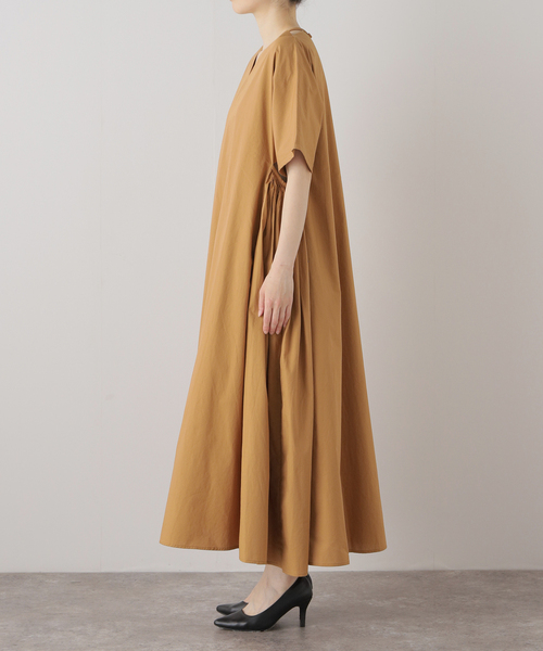 BLACK CRANE(ブラッククレーン)の「【BLACK CRANE/ブラック クレーン】STAR NECK DRESS OCP-SNK22(ワンピース・レディース・キャメル・X-SMALL)」の3枚目の写真