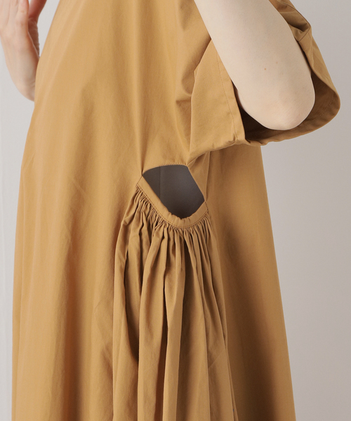 BLACK CRANE(ブラッククレーン)の「【BLACK CRANE/ブラック クレーン】STAR NECK DRESS OCP-SNK22(ワンピース・レディース・キャメル・X-SMALL)」の8枚目の写真