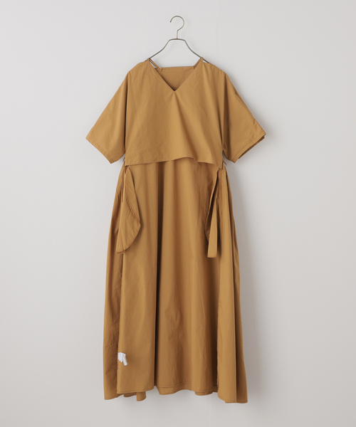 BLACK CRANE(ブラッククレーン)の「【BLACK CRANE/ブラック クレーン】STAR NECK DRESS OCP-SNK22(ワンピース・レディース・キャメル・X-SMALL)」の12枚目の写真