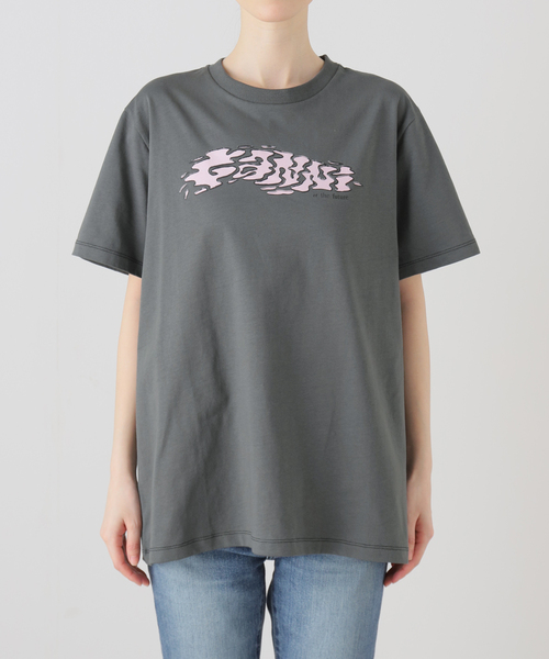 U by SPICK&SPAN(ユーバイスピックアンドスパン)の「【GANNI / ガニー】 Future Heavy Jersey Ganni Re(Tシャツ/カットソー・レディース・ブラック系その他・FREE)」の8枚目の写真