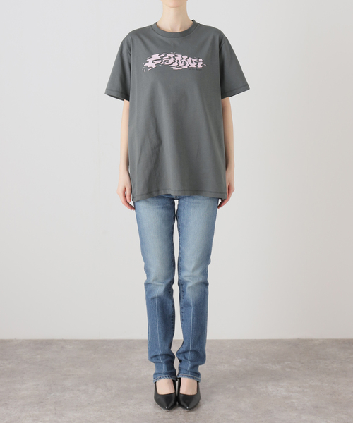 U by SPICK&SPAN(ユーバイスピックアンドスパン)の「【GANNI / ガニー】 Future Heavy Jersey Ganni Re(Tシャツ/カットソー・レディース・ブラック系その他・FREE)」の9枚目の写真
