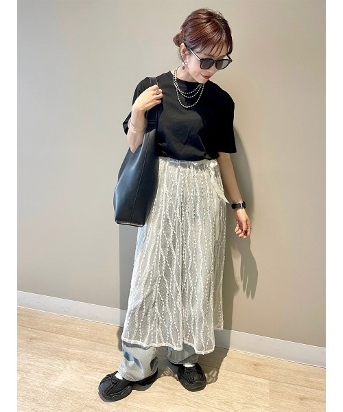 新作♡レース ラップスカート シアー レイヤード 巻きスカート シースルー 白 2024新作 レース ラップスカート シアー レイヤード 巻きスカート 総