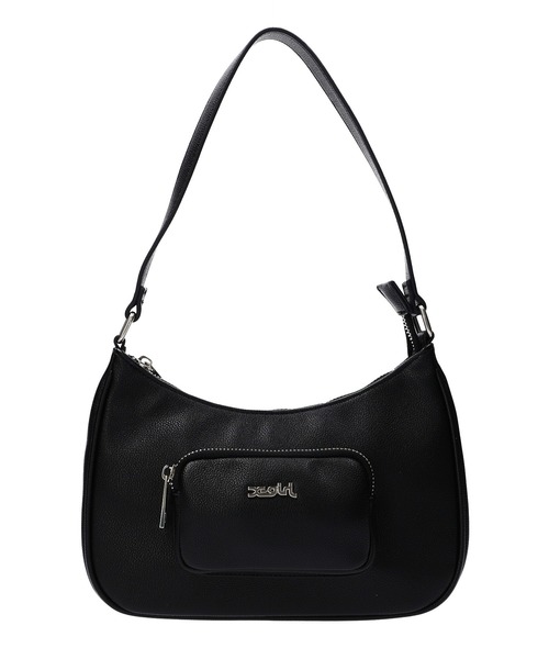 X-girl（エックスガール）の「FAUX LEATHER HAND BAG（ハンドバッグ・レディース・シルバー/ゴールド・ONE SIZE）」の8枚目の写真