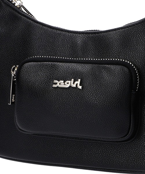 X-girl（エックスガール）の「FAUX LEATHER HAND BAG（ハンドバッグ・レディース・シルバー/ゴールド・ONE SIZE）」の11枚目の写真