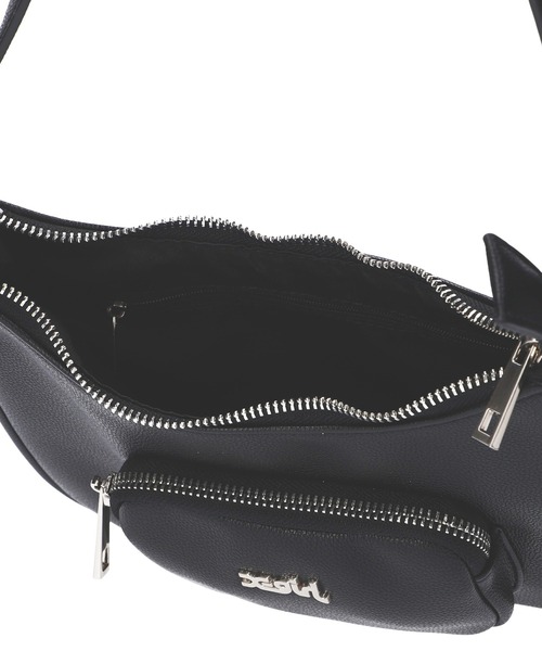 X-girl（エックスガール）の「FAUX LEATHER HAND BAG（ハンドバッグ・レディース・シルバー/ゴールド・ONE SIZE）」の12枚目の写真