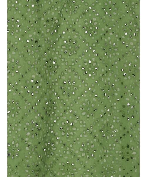 Te chichi TERRASSE（テチチテラス）の「【セットアップ可】カットワークレースボリューム袖ブラウス（シャツ/ブラウス・レディース・グリーン/オフホワイト/ブラック・F）」の19枚目の写真