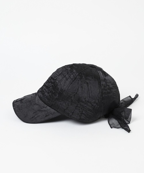 HARE（ハレ）の「バックリボンキャップ(HARE)（キャップ・レディース・ブラック/ブラック系その他・FREE）」の10枚目の写真