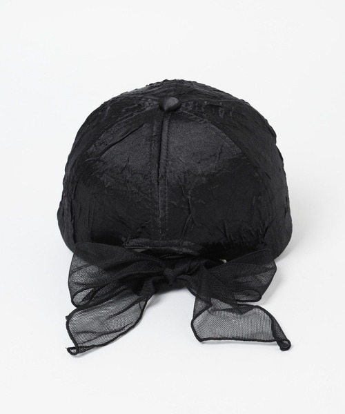 HARE（ハレ）の「バックリボンキャップ(HARE)（キャップ・レディース・ブラック/ブラック系その他・FREE）」の12枚目の写真