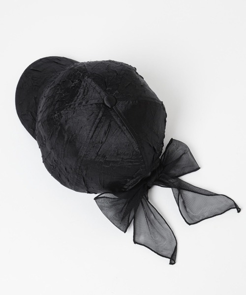 HARE（ハレ）の「バックリボンキャップ(HARE)（キャップ・レディース・ブラック/ブラック系その他・FREE）」の13枚目の写真