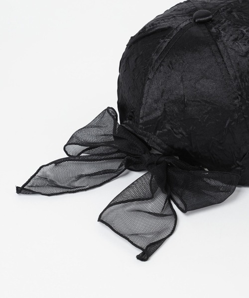 HARE（ハレ）の「バックリボンキャップ(HARE)（キャップ・レディース・ブラック/ブラック系その他・FREE）」の18枚目の写真