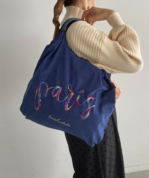 綺麗、トートバッグ 新作】綺麗な深緑の高島産帆布で作った ファスナー付きトート