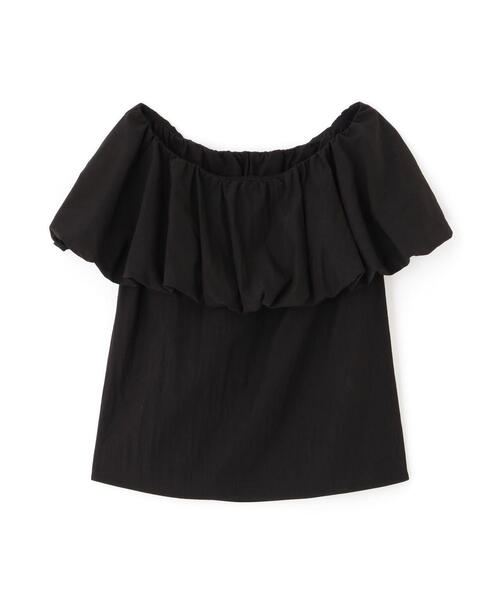 PROPORTION BODY DRESSING（プロポーションボディドレッシング）の「バルーンオフショルブラウス / 1214210702（シャツ/ブラウス・レディース・ホワイト/ブラック・FREE）」の3枚目の写真