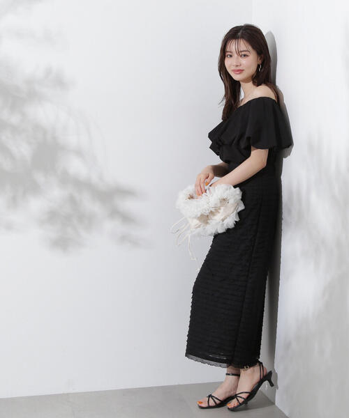 PROPORTION BODY DRESSING（プロポーションボディドレッシング）の「バルーンオフショルブラウス / 1214210702（シャツ/ブラウス・レディース・ホワイト/ブラック・FREE）」の5枚目の写真