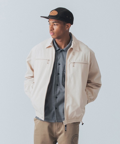 SILAS（サイラス）の「THREE LAYER JACKET（ブルゾン・メンズ・ブラック/ベージュ/オリーブ・M/L/XL）」の18枚目の写真