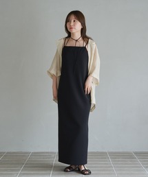 gemeil | 【CEPIE. × gemeil】ダブルストラップミニマルワンピース(ワンピース)