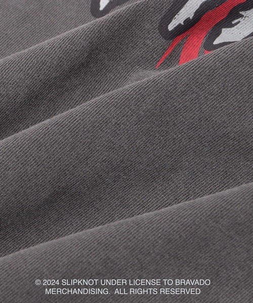 A.M.S.（エーエムエス）の「Slipknot（スリップノット） 古着風 バンドTシャツ ビッグシルエット（Tシャツ/カットソー・メンズ・ブラック/ブラック系その他・M/L/XL）」の18枚目の写真
