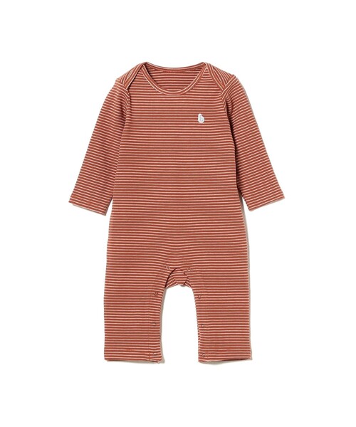 こども ビームス(コドモビームス)の「ベビー リブ カバーオール 2024(70~80cm)(ロンパース・キッズ・レッド系その他7/ネイビー/イエロー・70/80)」の10枚目の写真