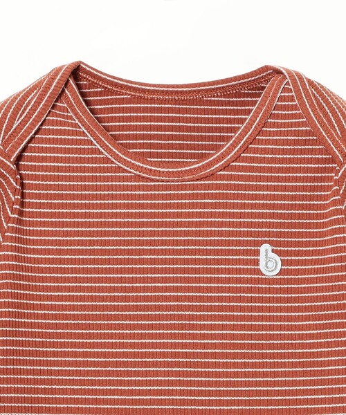 こども ビームス(コドモビームス)の「ベビー リブ カバーオール 2024(70~80cm)(ロンパース・キッズ・レッド系その他7/ネイビー/イエロー・70/80)」の11枚目の写真