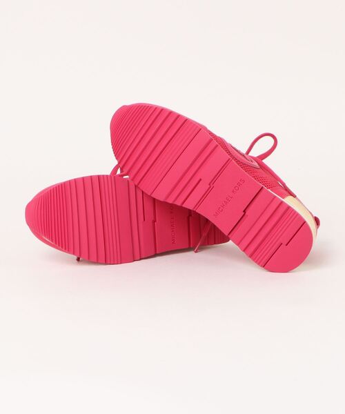 MICHAEL KORS（マイケルコース）の「JENKINS ニット スニーカー（スニーカー・レディース・ピンク系・6.5/8.5/9/8/6/5.5/7.5/7/5）」の3枚目の写真