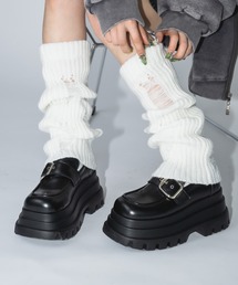 17HR | ベルト付き厚底ローファー(ローファー)