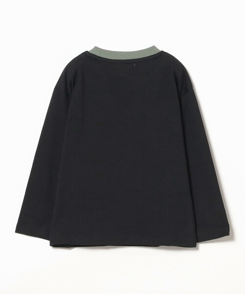 B:MING by BEAMS（ビーミングバイビームス）の「Disney / MICKEY MOUSE ポスター プリント Tシャツ（100～140cm）（Tシャツ/カットソー・キッズ・サックスブルー/ブラック・110/100/140/130/120）」の13枚目の写真