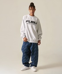 【FUBU/フブ】Classic Logo Sweat/クラシックロゴ クルーネックスウェット