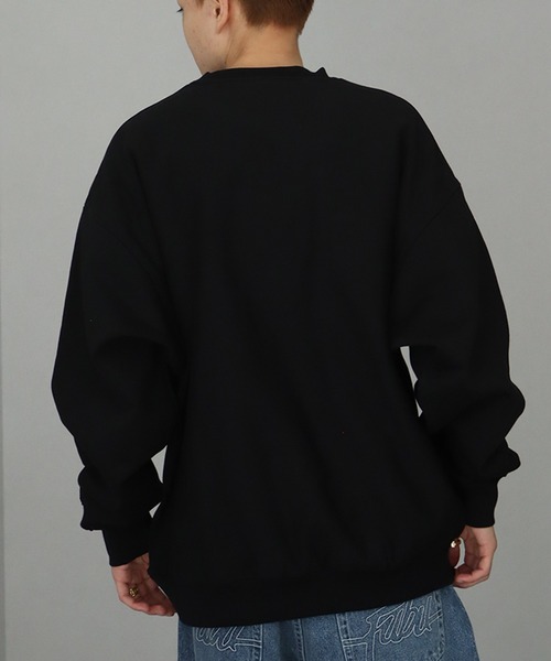 FUBU( フブ)の「【FUBU/フブ】Classic Logo Sweat/クラシックロゴ クルーネックスウェット(スウェット・メンズ・ブラック/ブラウン/イエロー/アッシュグレー・M/L/XL)」の19枚目の写真