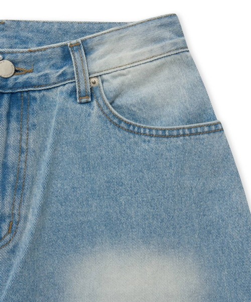 Midnight Move（ミッドナイトムーブ）の「Midnight Move／BL FITデニム（デニムパンツ・レディース・ブラック/ブルー・SMALL）」の13枚目の写真