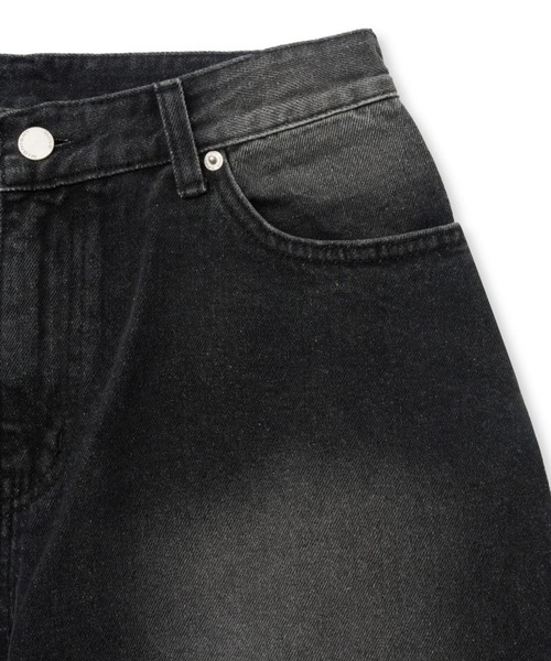 Midnight Move（ミッドナイトムーブ）の「Midnight Move／BL FITデニム（デニムパンツ・レディース・ブラック/ブルー・SMALL）」の14枚目の写真