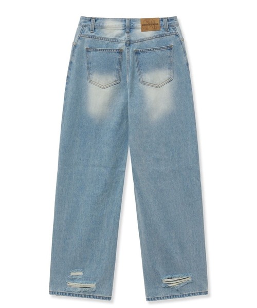 Midnight Move（ミッドナイトムーブ）の「Midnight Move／BL FITデニム（デニムパンツ・レディース・ブラック/ブルー・SMALL）」の10枚目の写真