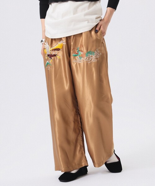 BEAMS BOY(ビームスボーイ)の「テーラー東洋 / 別注 イーグル ドラゴン & ジャパンマップ スカパンツ(その他パンツ・レディース・ライトブラウン・FREE)」の8枚目の写真