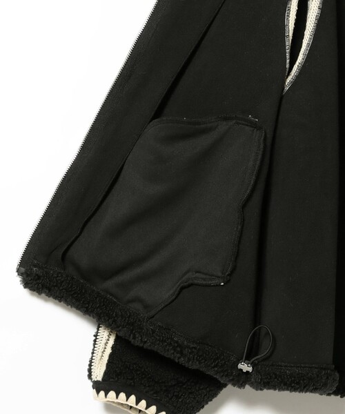 Ray BEAMS(レイビームス)の「【WEB限定】UGG(R) / Nikia Crochet UGGfluff Jacket(その他アウター・レディース・ブラック/グレー・SMALL)」の16枚目の写真