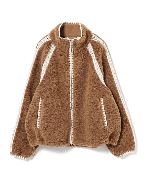 Ray BEAMS(レイビームス)の「【WEB限定】UGG(R) / Nikia Crochet UGGfluff Jacket(その他アウター・レディース・ブラック/グレー・SMALL)」の17枚目の写真