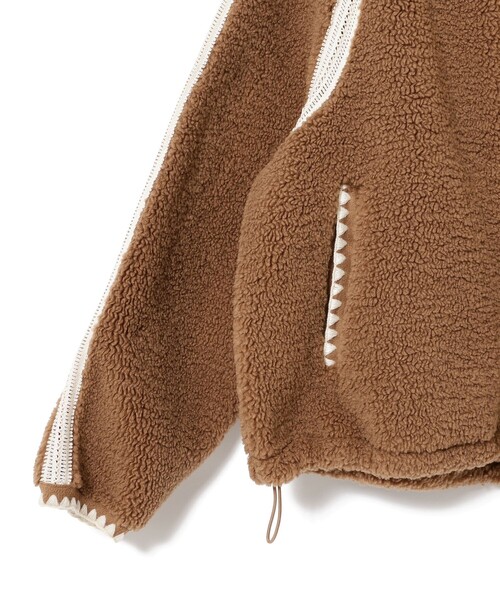 Ray BEAMS(レイビームス)の「【WEB限定】UGG(R) / Nikia Crochet UGGfluff Jacket(その他アウター・レディース・ブラック/グレー・SMALL)」の19枚目の写真