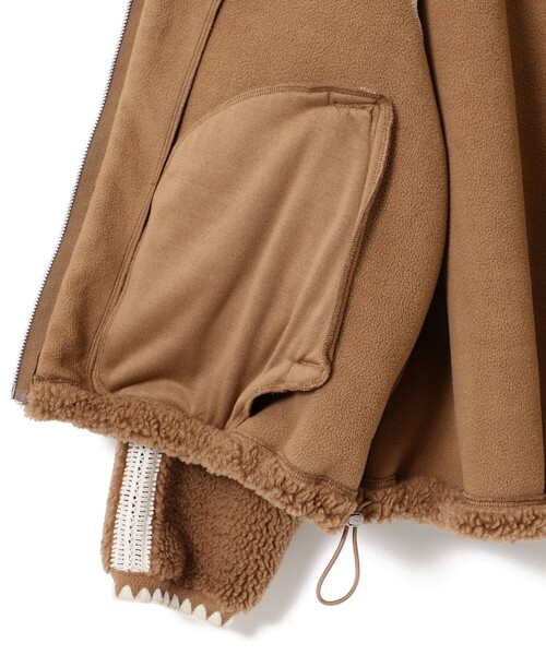 Ray BEAMS(レイビームス)の「【WEB限定】UGG(R) / Nikia Crochet UGGfluff Jacket(その他アウター・レディース・ブラック/グレー・SMALL)」の20枚目の写真