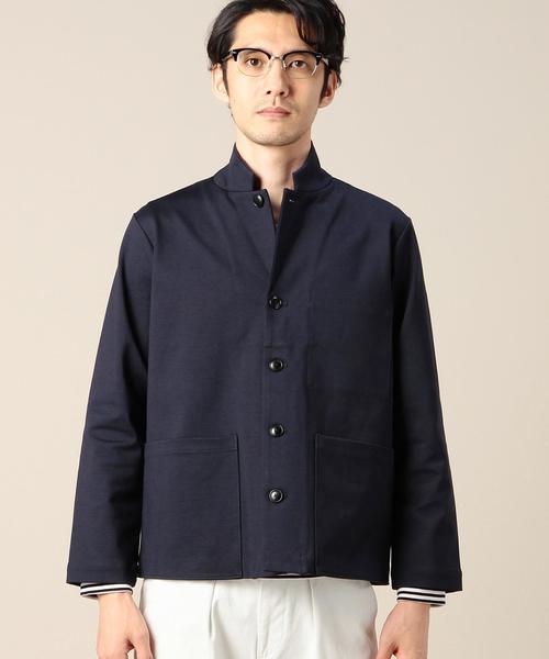 BEAUTY&YOUTH UNITED ARROWS（ビューティーアンドユースユナイテッドアローズ）の「BY ガーデニング ジャケット◆（ノーカラージャケット・メンズ・コバルトブルー/ネイビー・MEDIUM/SMALL/X-LARGE/LARGE）」の4枚目の写真