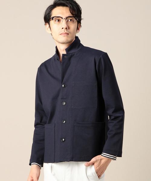 BEAUTY&YOUTH UNITED ARROWS（ビューティーアンドユースユナイテッドアローズ）の「BY ガーデニング ジャケット◆（ノーカラージャケット・メンズ・コバルトブルー/ネイビー・MEDIUM/SMALL/X-LARGE/LARGE）」の17枚目の写真