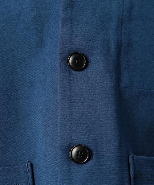 BEAUTY&YOUTH UNITED ARROWS（ビューティーアンドユースユナイテッドアローズ）の「BY ガーデニング ジャケット◆（ノーカラージャケット・メンズ・コバルトブルー/ネイビー・MEDIUM/SMALL/X-LARGE/LARGE）」の10枚目の写真