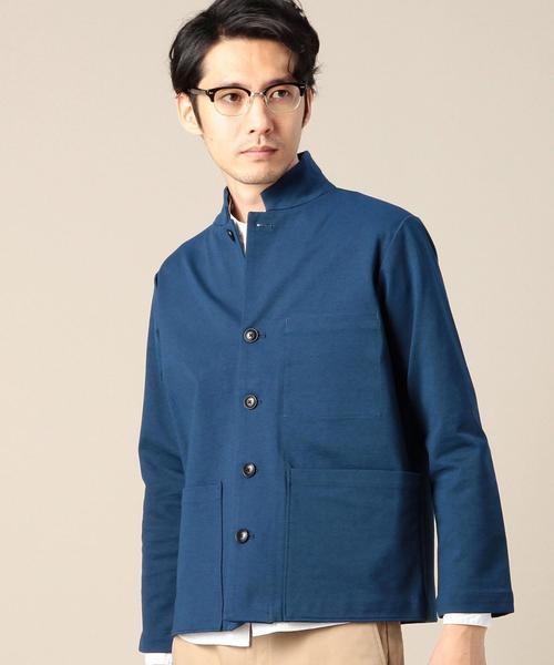 BEAUTY&YOUTH UNITED ARROWS（ビューティーアンドユースユナイテッドアローズ）の「BY ガーデニング ジャケット◆（ノーカラージャケット・メンズ・コバルトブルー/ネイビー・MEDIUM/SMALL/X-LARGE/LARGE）」の11枚目の写真