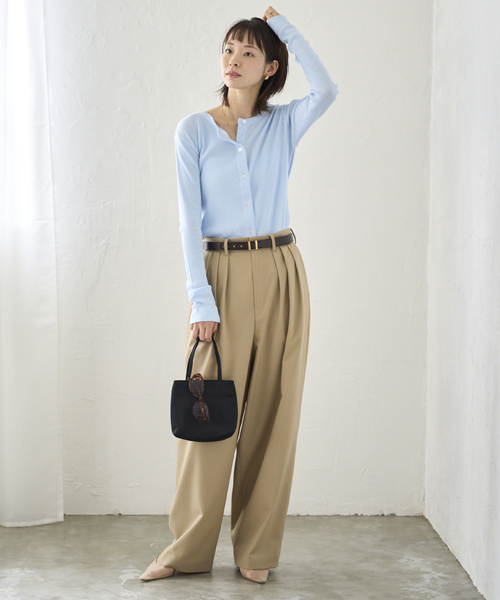 Plage NINETYPERCENTナインティーンパーセントKAIカーディガン plage（プラージュ）の「NINETY PERCENT/ナインティーン