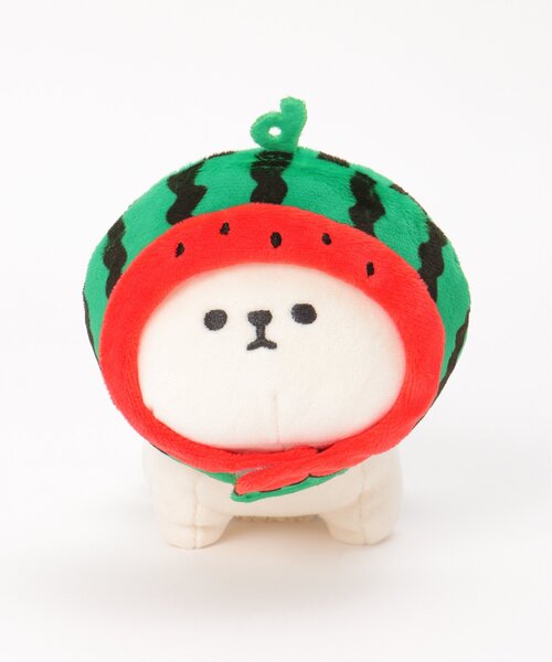 LBC（エルビーシー）の「PLUFFY かぶりもの スイカパンツセット（クッション/クッションカバー・レディース・レッド・FREE）」の3枚目の写真