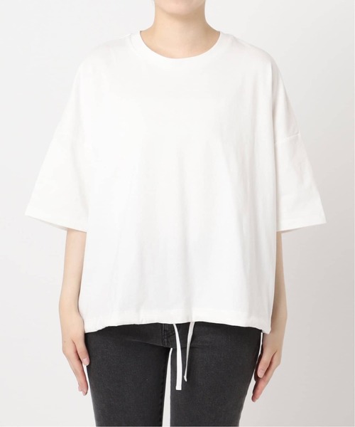 WEB限定追加》ギャザーヘムショートスリーブTシャツ（Tシャツ
