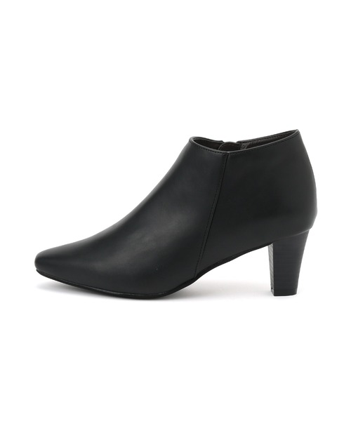 ROPE' PICNIC(ロペピクニック)の「スクエアトゥアンクルブーティー(ブーツ・レディース・ブラック/チャコールグレー・23.0cm/23.5cm/24.0cm/24.5cm)」の9枚目の写真