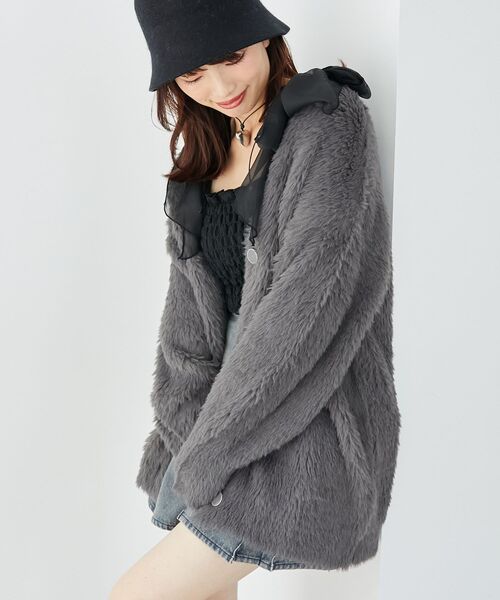 専用♥みかん♥肉厚⭐ゆったり大人☆Wボア★ネックウォーマー♥黒グレー 91UlSooAMoL._AC_SL1500_.jpg