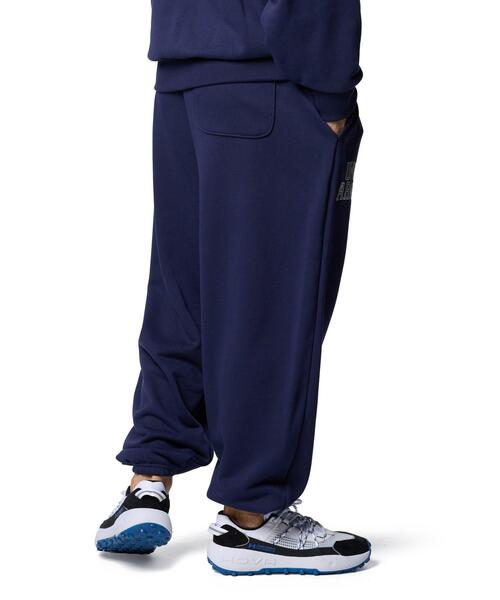 【セール】UAアイコン ヘビーウェイト テリー オーバーサイズ パンツ（ライフスタイル/メンズ）（その他パンツ）｜UNDER ARMOUR（アンダーアーマー）