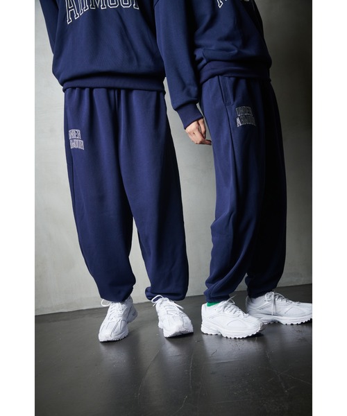 【セール】UAアイコン ヘビーウェイト テリー オーバーサイズ パンツ(ライフスタイル/メンズ)(その他パンツ)|UNDER ARMOUR(アンダーアーマー)