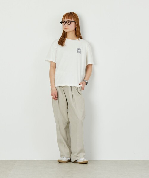 MACKINTOSH PHILOSOPHY(マッキントッシュ フィロソフィー)の「GREY LABEL SHARP LOGO 半袖T(Tシャツ/カットソー・レディース・ホワイト/チャコールグレー/ブラック・2/6)」の10枚目の写真