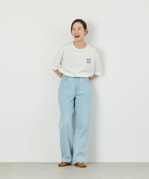 MACKINTOSH PHILOSOPHY(マッキントッシュ フィロソフィー)の「GREY LABEL SHARP LOGO 半袖T(Tシャツ/カットソー・レディース・ホワイト/チャコールグレー/ブラック・2/6)」の11枚目の写真