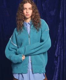 【美品】MAISON SPECIAL　メゾンスペシャル　ニット　セーター　ブルー MAISON SPECIAL｜メゾン スペシャルのニット/セーター（ブルー
